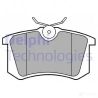 Тормозные колодки дисковые, комплект DELPHI 2 0961 YJJ5CNA LP571 950398 - Изображение 5
