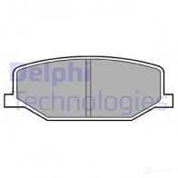 Тормозные колодки дисковые, комплект DELPHI LP527 2114 2 OHG03H 950357