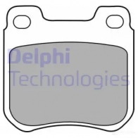 Тормозные колодки дисковые, комплект DELPHI 2309 1 LP1441 ZFGOSF 949256