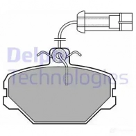 Тормозные колодки дисковые, комплект DELPHI Fiat Tempra 21 100 M5US7 LP566