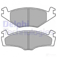 Тормозные колодки дисковые, комплект DELPHI 950718 20 887 GAUP3 LP979