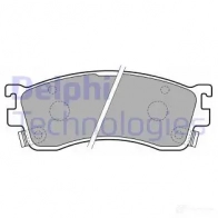 Тормозные колодки дисковые DELPHI LP1764 949523 7W 624B 5012759227374