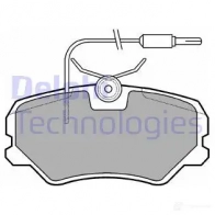 Тормозные колодки дисковые, комплект DELPHI 1C0B5YW 950390 LP564 212 09