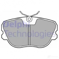 Тормозные колодки дисковые, комплект DELPHI 950401 210 10 N5ENI LP575