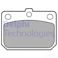 Тормозные колодки дисковые, комплект DELPHI TWXM X 5012759300428 LP74 950531
