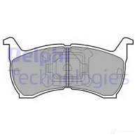 Тормозные колодки дисковые, комплект DELPHI 950317 LP465 DU6T9YS 2104 1