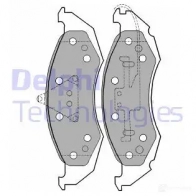 Тормозные колодки дисковые DELPHI 949157 0N2 NF LP1181 5012759062197