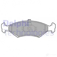 Тормозные колодки дисковые, комплект DELPHI LSKFN9 2 3103 Ford Puma 1 (CCE) 1997 – 2003 LP1604