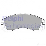 Тормозные колодки дисковые DELPHI 949399 VOA5EYB LP1628 213 70