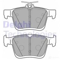 Тормозные колодки дисковые, комплект DELPHI 5012759512456 LP2490 D ODTYJ 950079 - Изображение 5