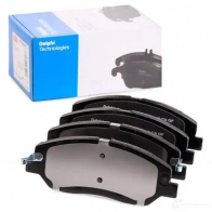 Тормозные колодки дисковые, комплект DELPHI 5012759416907 0S S2F LP2048 949792 - Изображение 2