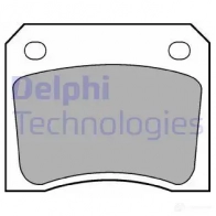Тормозные колодки дисковые, комплект DELPHI O5LAL 2000 7 LP133 949207