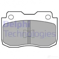 Тормозные колодки дисковые, комплект DELPHI LP463 950315 203 75 MDWR4K9