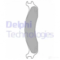 Тормозные колодки дисковые DELPHI J ZCZG 5012759062098 949146 LP1171