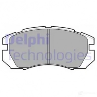 Тормозные колодки дисковые, комплект DELPHI LP930 2 1482 Subaru Forester Y6IFRR