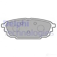 Тормозные колодки дисковые DELPHI HBDESC LP1763 949522 2369 7