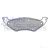 Тормозные колодки дисковые DELPHI HL GXB LP1156 949130 5012759061947
