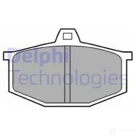 Тормозные колодки дисковые, комплект DELPHI 204 80 Q9HZSX LP170 949454