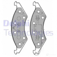 Тормозные колодки дисковые DELPHI 788 CN 949152 LP1177 5012759062159