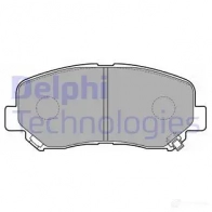 Тормозные колодки дисковые, комплект DELPHI 5012759497654 LP2481 FU7QGC A Mazda CX-5 (KE) 1 Кроссовер 2.5 AWD 192 л.с. 2015 – 2017