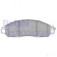 Тормозные колодки дисковые, комплект DELPHI 5012759984802 69B YQTK LP3291 Renault Alaskan