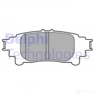 Тормозные колодки дисковые, комплект DELPHI P SRZIB3 5012759532768 Lexus GS LP3155