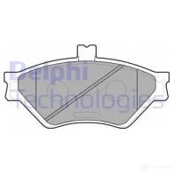 Тормозные колодки дисковые DELPHI 6DT S0X7 LP1668 1423298218 5012759158371