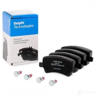 Тормозные колодки дисковые DELPHI AXJHPF 24 496 LP2008 949752 - Изображение 2