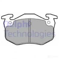 Тормозные колодки дисковые DELPHI LP1453 949268 5012759094266 5XC BZ