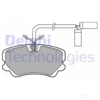 Тормозные колодки дисковые, комплект DELPHI LP560 5CMM SMK 950386 5012759304181