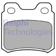 Тормозные колодки дисковые, комплект DELPHI LVFC2ZV 950516 LP713 21 197
