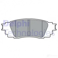 Тормозные колодки дисковые, комплект DELPHI ZGPG COT Toyota C-HR (X10) 1 Кроссовер 2.0 (ZGx10) 148 л.с. 2016 – 2025 5012759995075 LP3379