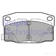 Тормозные колодки дисковые DELPHI P5BH6Z 5 949167 5012759062340 LP1196