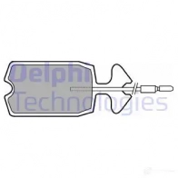 Тормозные колодки дисковые, комплект DELPHI LP176 WX6LW0 207 14 949518