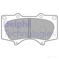 Тормозные колодки дисковые, комплект DELPHI 949541 UZ27R O LP1782 5012759231326 - Изображение 2