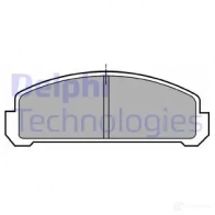 Тормозные колодки дисковые, комплект DELPHI LP155 3KAZ2 2 0564 949340