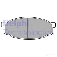 Тормозные колодки дисковые, комплект DELPHI F ZYC0 LP461 950313 5012759302118