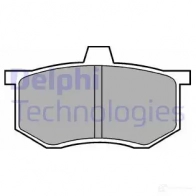 Тормозные колодки дисковые, комплект DELPHI 950338 5012759303290 J0Y QA7 LP494