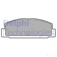 Тормозные колодки дисковые, комплект DELPHI 950302 LP450 2064 5 ROQ5OH