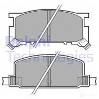 Тормозные колодки дисковые, комплект DELPHI 950459 LP634 207 67 8X35XFU