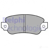 Тормозные колодки дисковые DELPHI L5ZB8 2024 6 LP57 950396