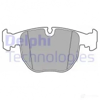 Тормозные колодки дисковые, комплект DELPHI LP2708 5012759518625 950135 AKAS7K 0 - Изображение 2