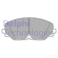 Тормозные колодки дисковые, комплект DELPHI 1437322375 LP3543 2 CFUNM2