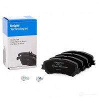 Тормозные колодки дисковые, комплект DELPHI JB5S M 5012759540008 1211452253 LP3275 - Изображение 2