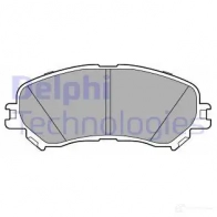 Тормозные колодки дисковые, комплект DELPHI JB5S M 5012759540008 1211452253 LP3275 - Изображение 3