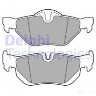 Тормозные колодки дисковые, комплект DELPHI 1437322416 WLQ 1S LP3618 - Изображение 5