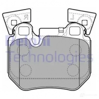 Тормозные колодки дисковые, комплект DELPHI LP2121 5012759434055 PAPQD JD Bmw 3 (E90) 5 Седан 3.0 325 d 204 л.с. 2010 – 2011