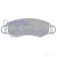 Тормозные колодки дисковые, комплект DELPHI 5012759354001 Suzuki Wagon R LP1919 1AVE I