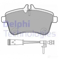 Тормозные колодки дисковые, комплект DELPHI 5012759360163 LP1938 5QYJZ 1 Mercedes B-Class