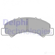 Тормозные колодки дисковые, комплект DELPHI LP2770 6G 8L81L 1437322763